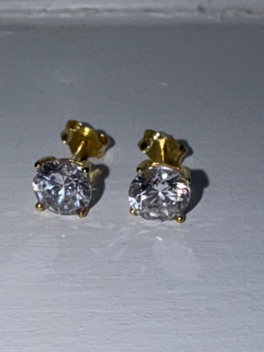 Gold over Sterling Silver Earrings